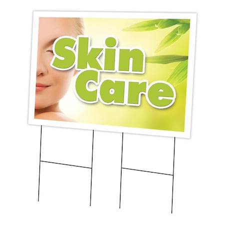 Amistad 24 x 36 in. Yard Sign & Stake - Skin Care AM2045371